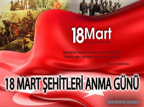 18 Mart Şehitleri Anma Günü Programını Yaptık