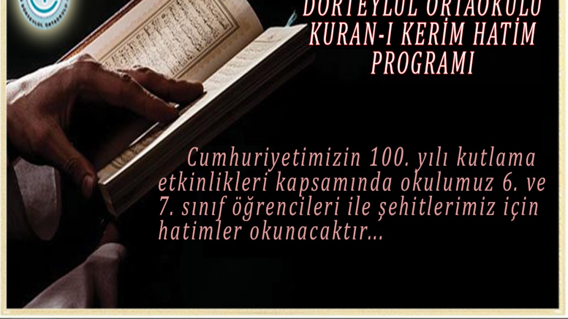 ŞEHİTLERİMİZ İÇİN KURAN-I KERİM HATİM PROGRAMI BAŞLATTIK