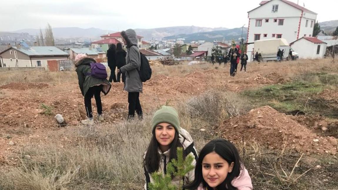 Yeşil Vatan-Benim okulum Geleceğe ÇARE Projesi Kapsamında Agaç Dikimi Gerçekleştirildi.